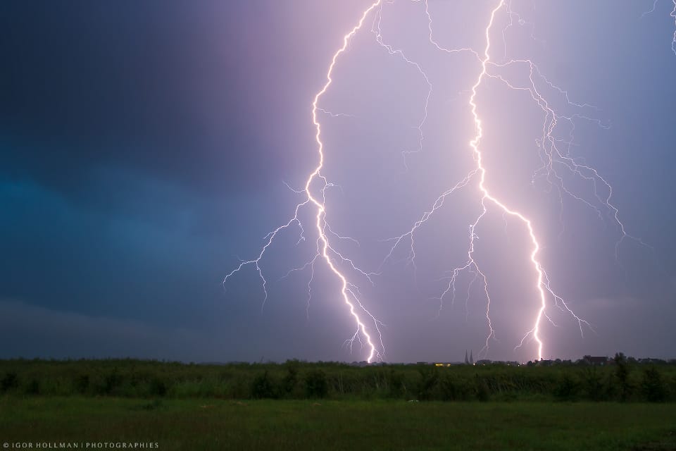 Orages sur le Calvados le 11 juin 2015