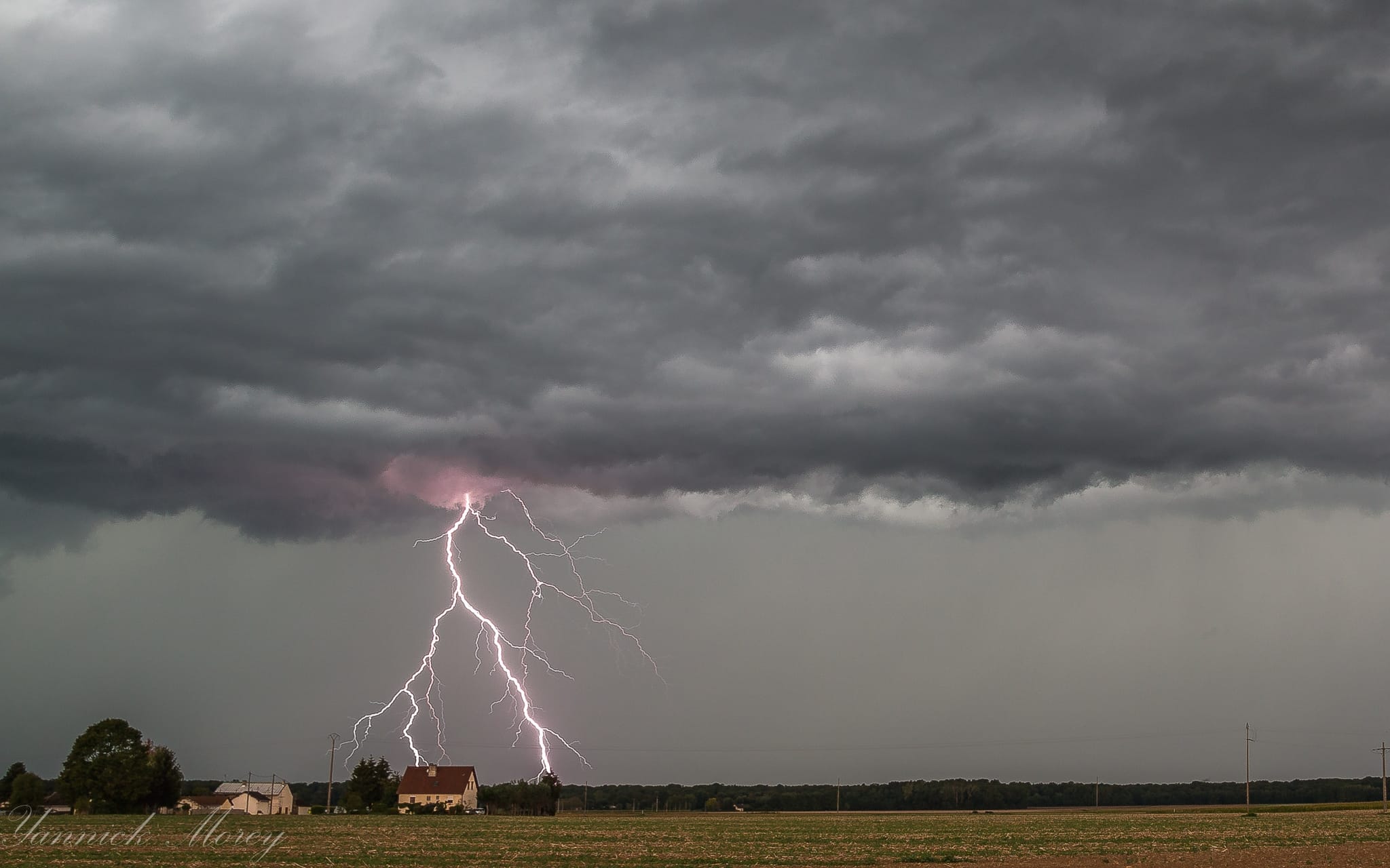 Orages dans le val de Saône le 13 septembre 2015