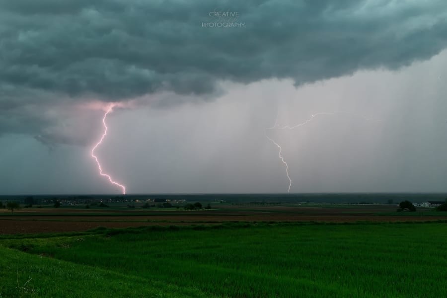 Orages sur le Bas-Rhin en soirée du 11 mai 2016