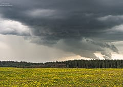 Orages et foudre dans le Doubs le 19 avril