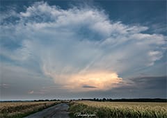 Profonde convection et foudre dans le Calvados le 26 juin