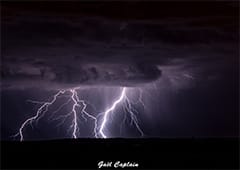 Orages et foudre ramifiée en Picardie le 26 et 27 juin