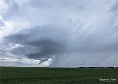 Orages actifs et supercellule en Nouvelle-Aquitaine le 17 et 18 avril