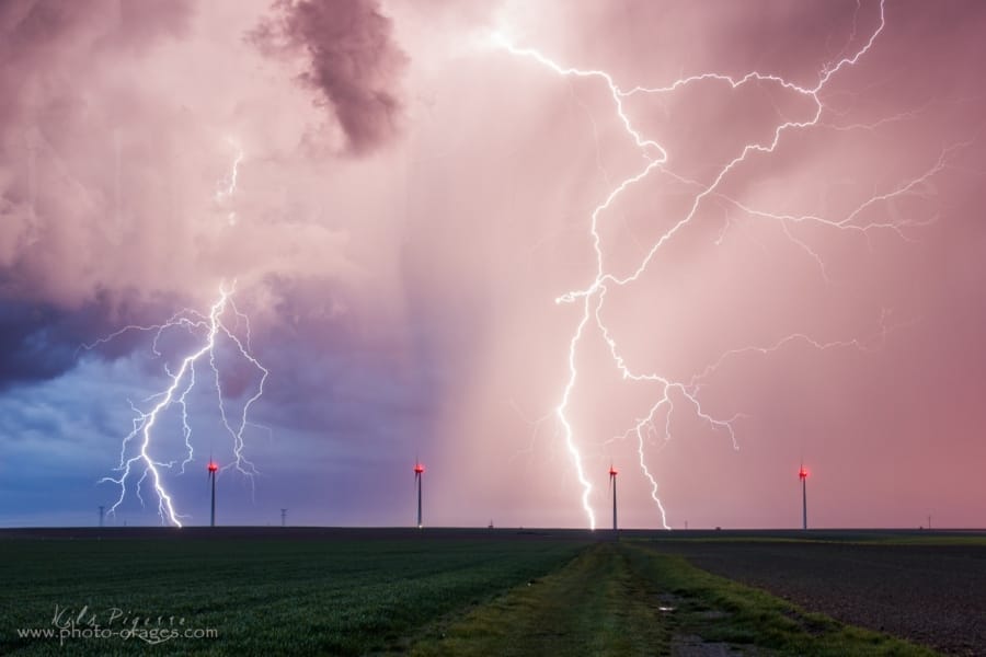 Chasse aux orages du 12 avril 2016 en Picardie