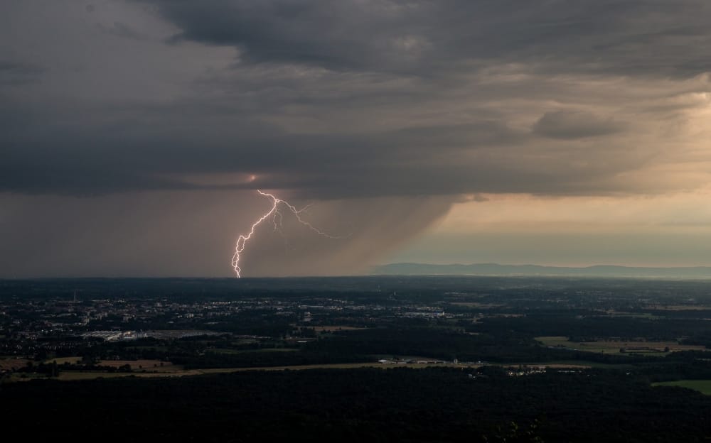 Orages des 29 juin et 1er juillet sur l'Ain