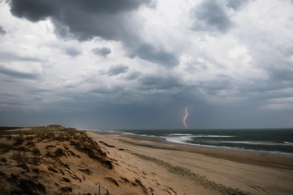 Orages en Gironde les 14 et 15 mai 2022