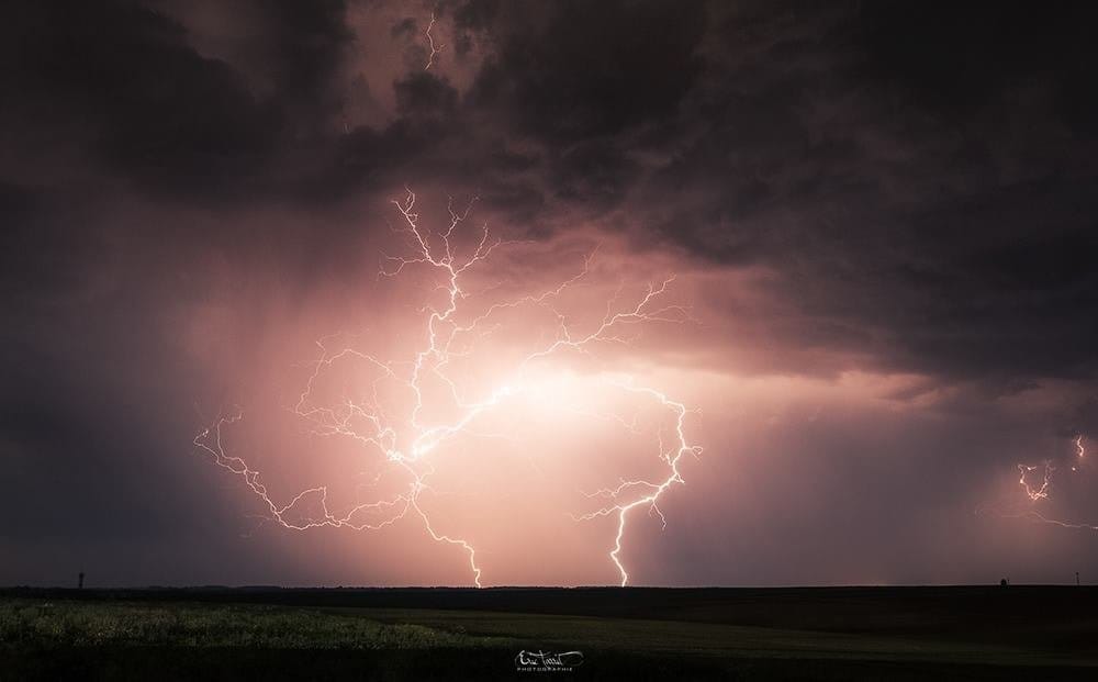 Orages dans la Vienne le 4 mai 2015