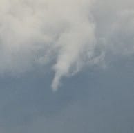 Shear funnel en Loire-Atlantique, près d'Ancenis, le 7 juin 2013. (c) Damien BELLIARD