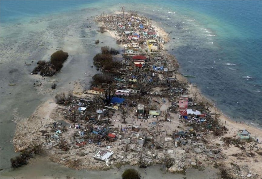 Dévastations causées par le super-typhon Haiyan sur les Philippines, à Tacloban (NOEL CELIS/AFP/Getty Images).