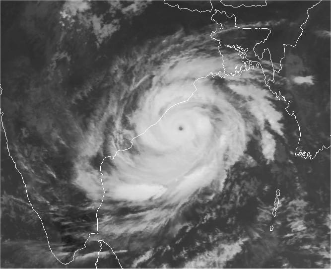 Image satellite IR de 4h30 TU - CIMSS