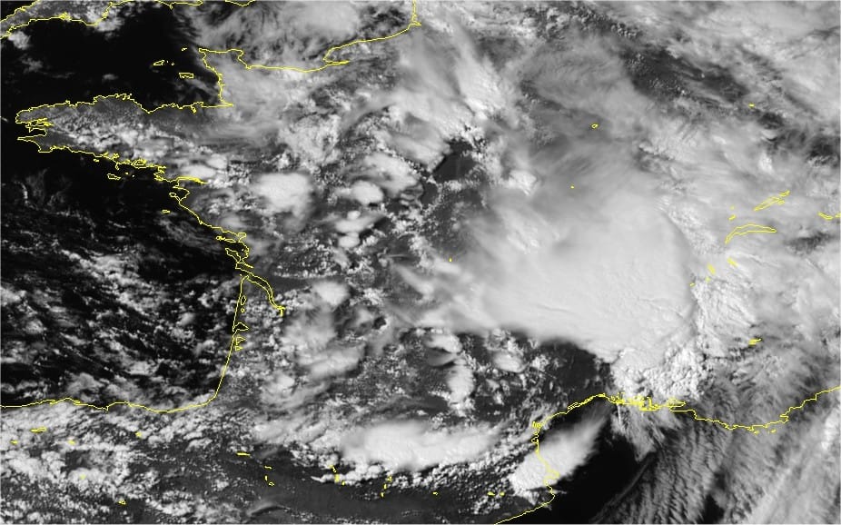 Image satellite visible de 16h locales