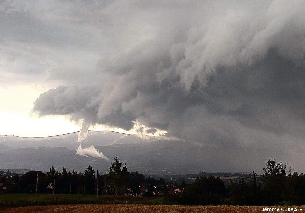 Orage à Castres peu après 17h - Jérôme CURVALE