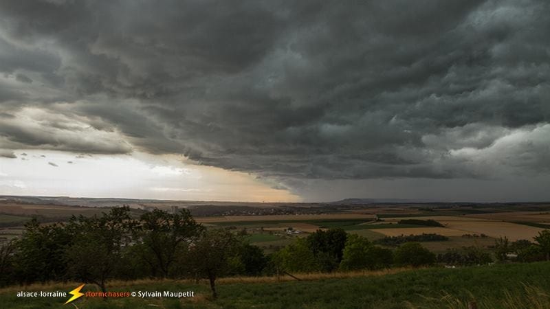 Orage intercepté en Lorraine par Sylvain MAUPETIT