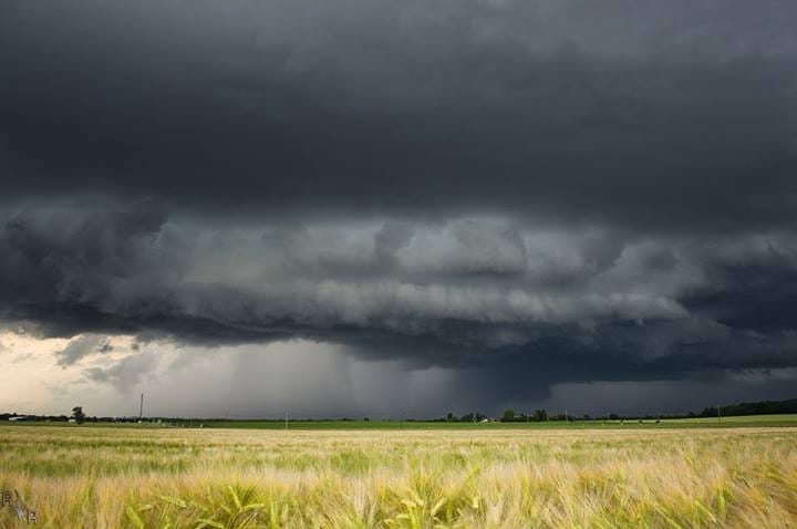 Supercellule grêligène dans le Loiret. (c) Robin RICHARD