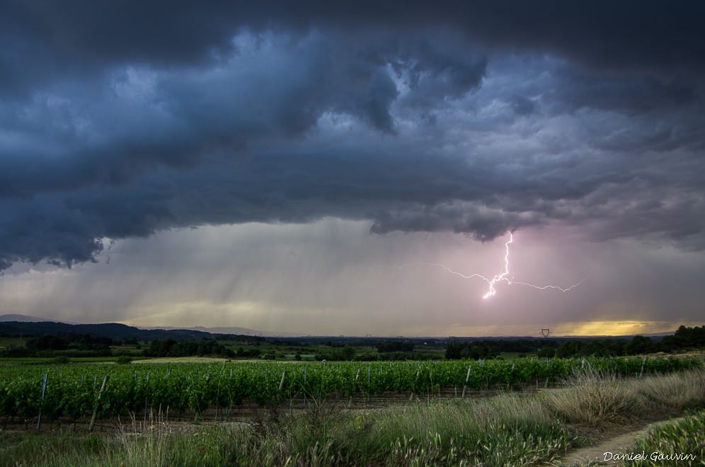 Orage entre Aude et Hérault le 22 mai 2014 - Daniel GAUVIN Orage entre Aude et Hérault le 22 mai 2014 - Daniel GAUVIN