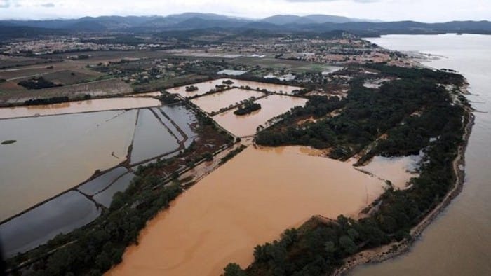 Inondations à Hyères au matin du 26 novembre 2014 - © Routeur news 