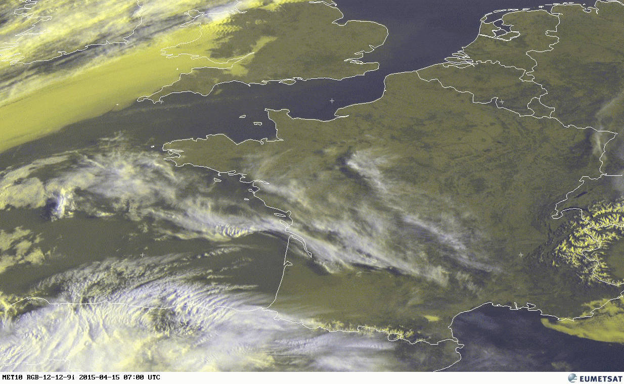 Image satellite RGB - EUMETSAT