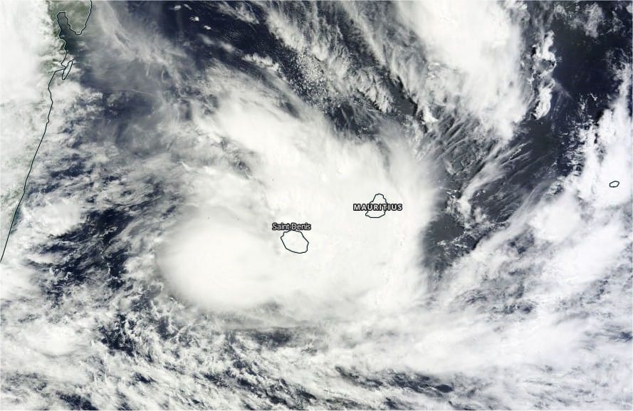 Image satellite AQUA du 9 mars 2015 - NASA