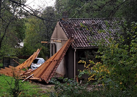 Phénomène venteux violent en Charente le 17 novembre