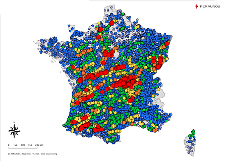 La grêle en France en 2022 : quel bilan ?