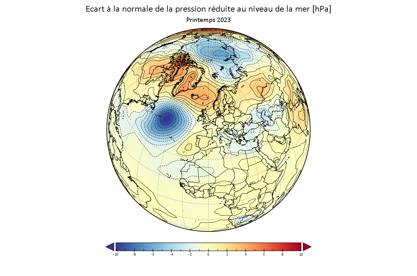 Printemps 2023 : des orages très fréquents mais souvent peu sévères