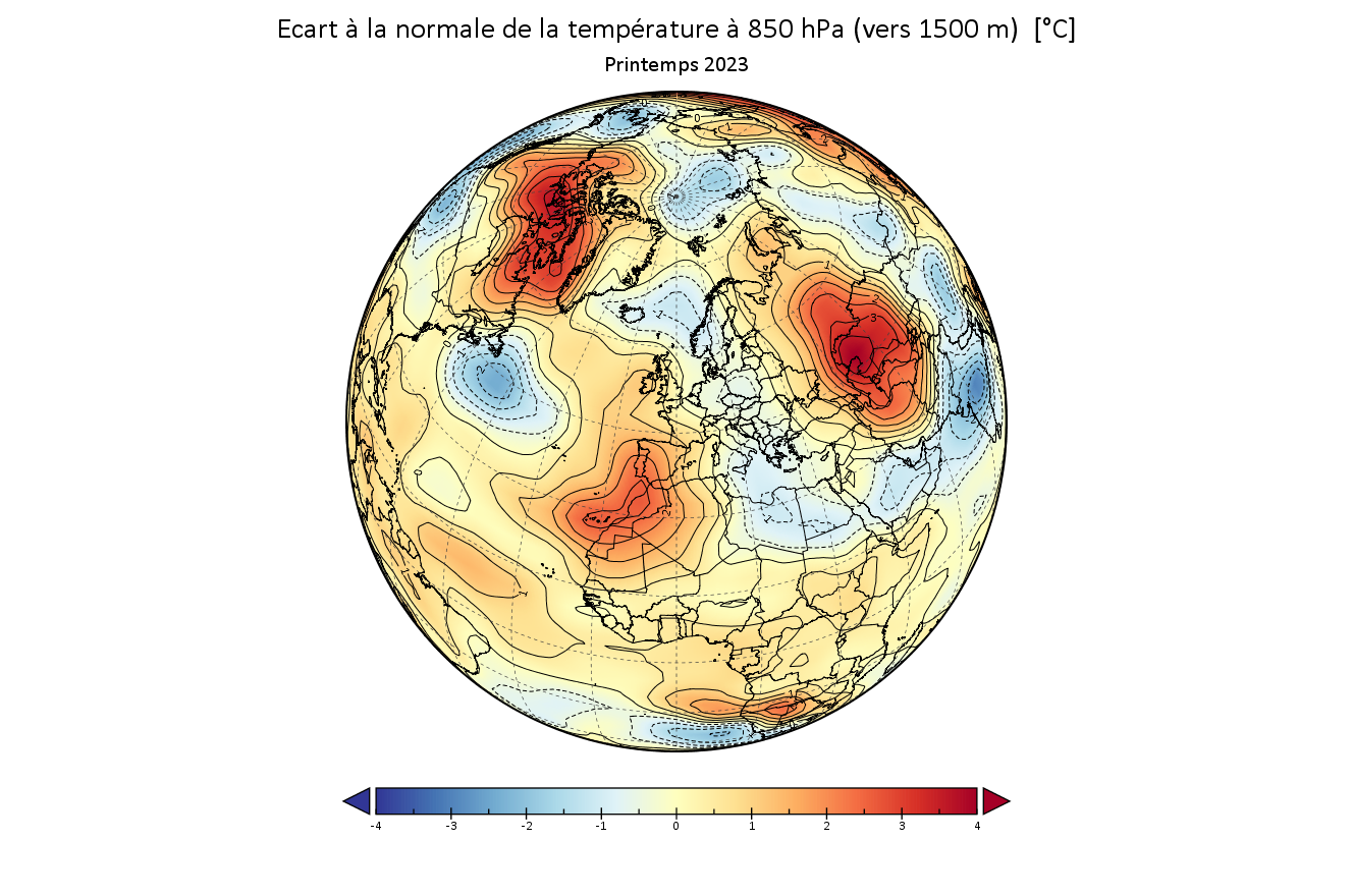 Printemps 2023 : des orages très fréquents mais souvent peu sévères