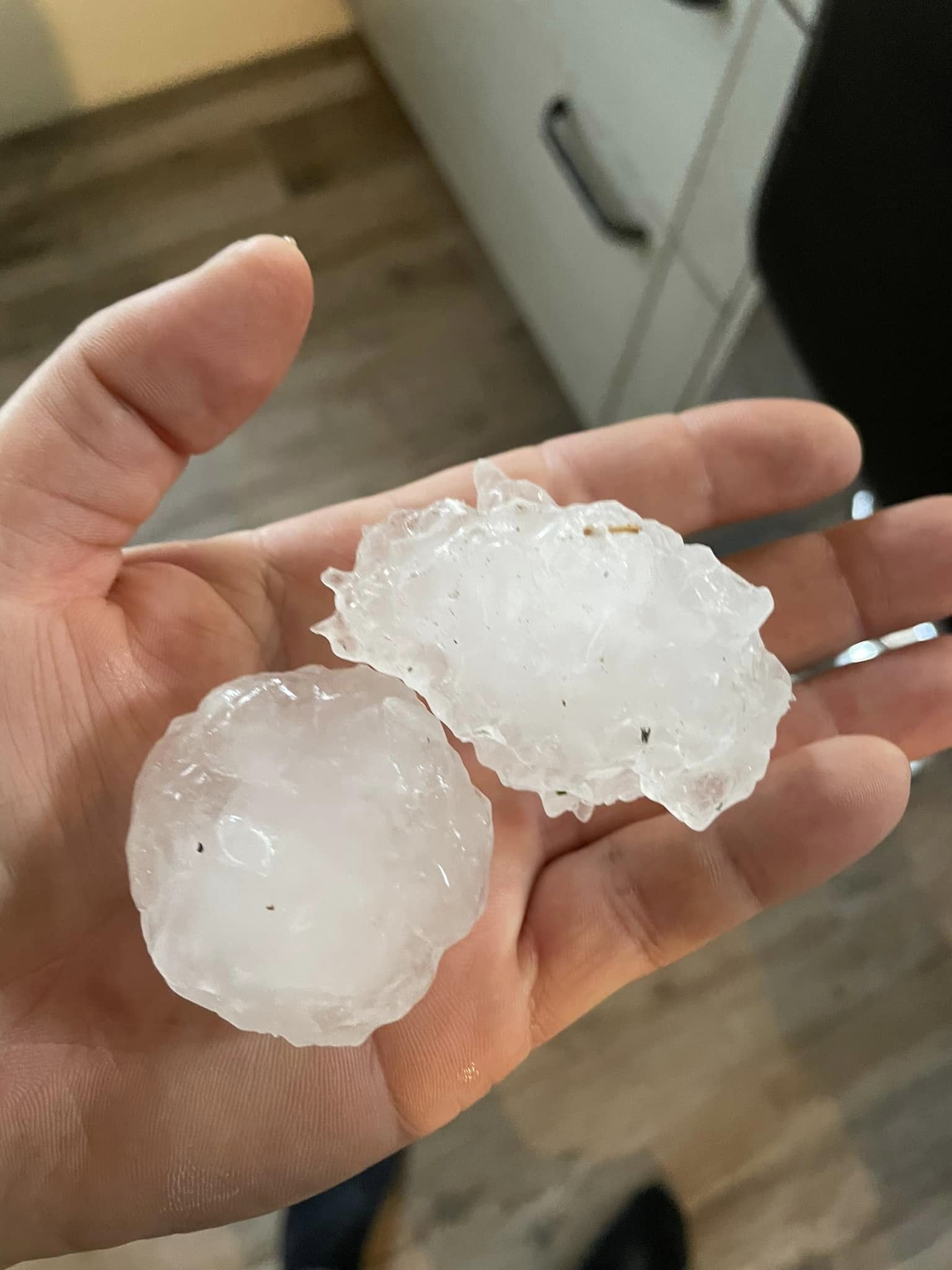 De violents orages frappent l'axe pays basque/Jura le 20 juin et nuit suivante