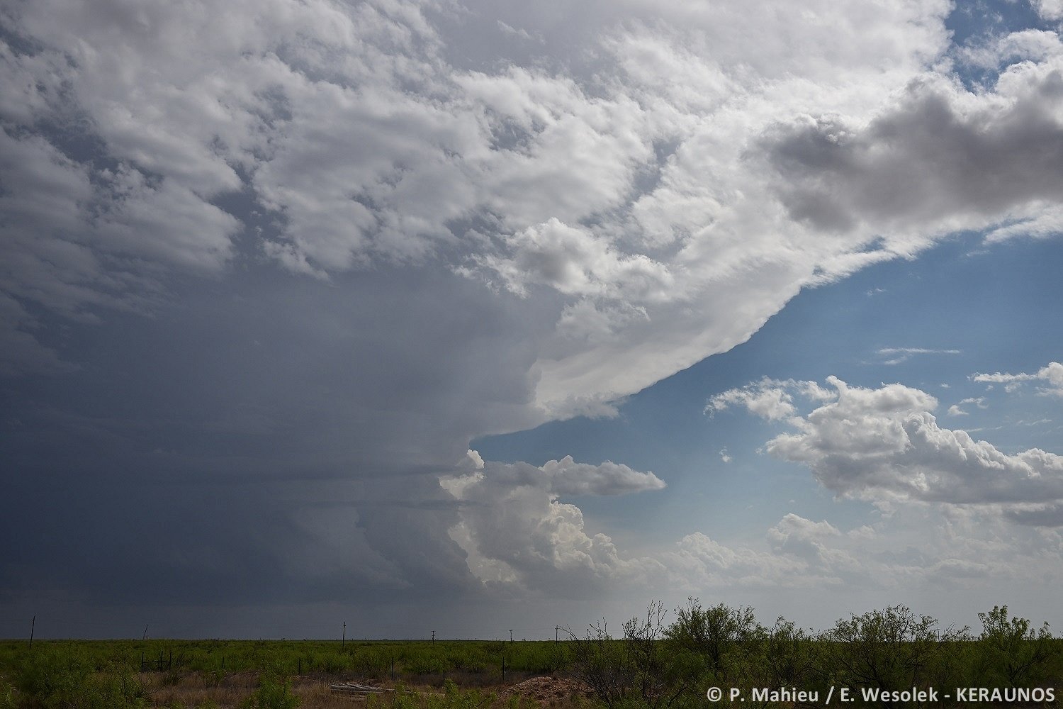 Analyse d’une série d’orages supercellulaires observés début mai 2023 aux Etats-Unis