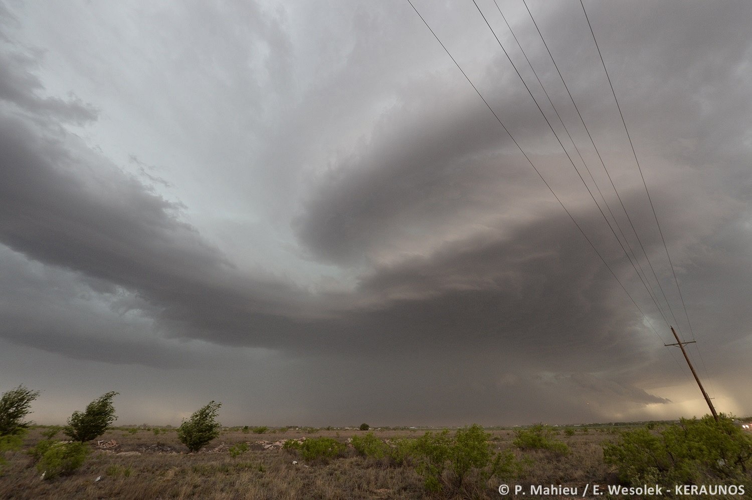 Analyse d’une série d’orages supercellulaires observés début mai 2023 aux Etats-Unis