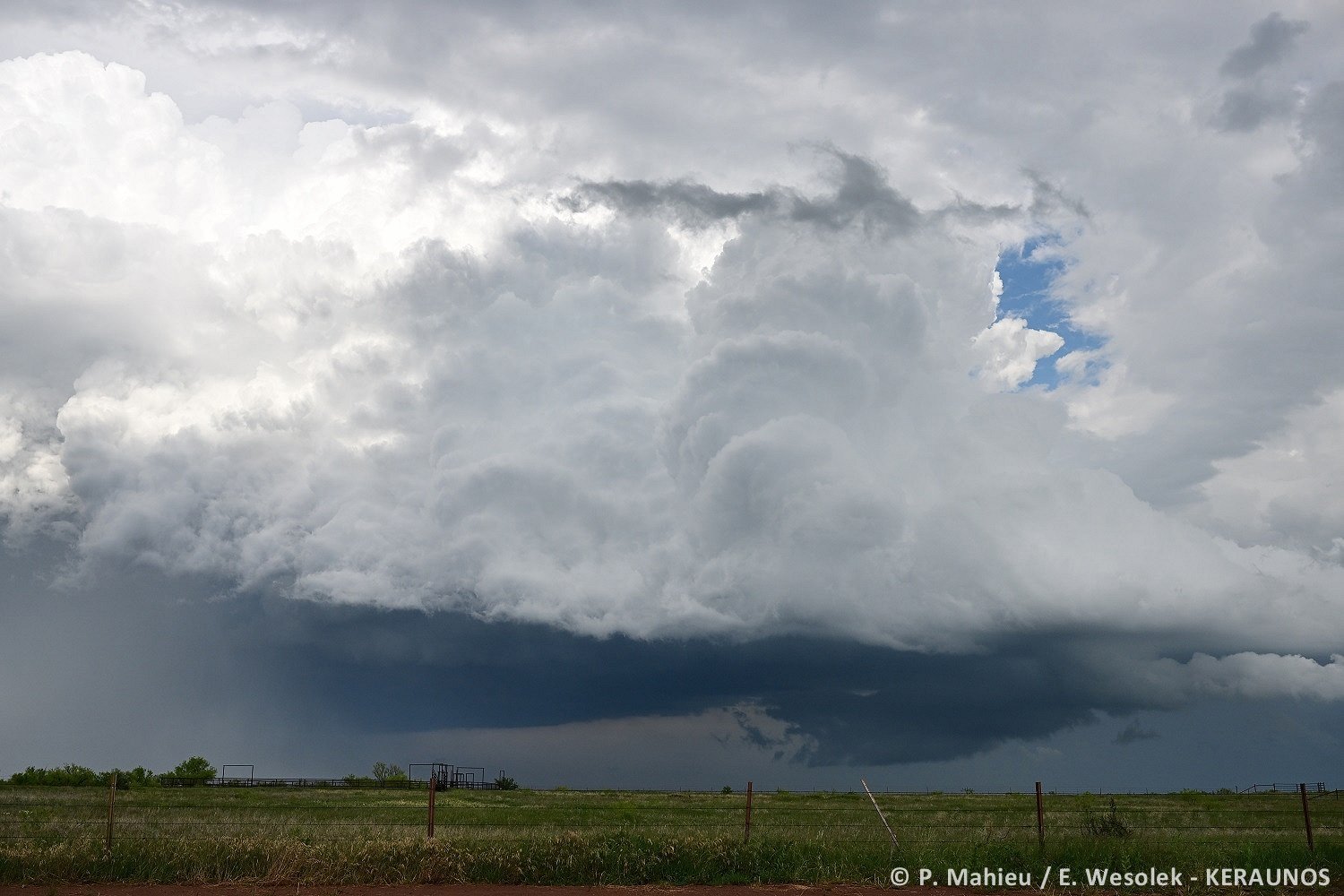 Analyse d’une série d’orages supercellulaires observés début mai 2023 aux Etats-Unis