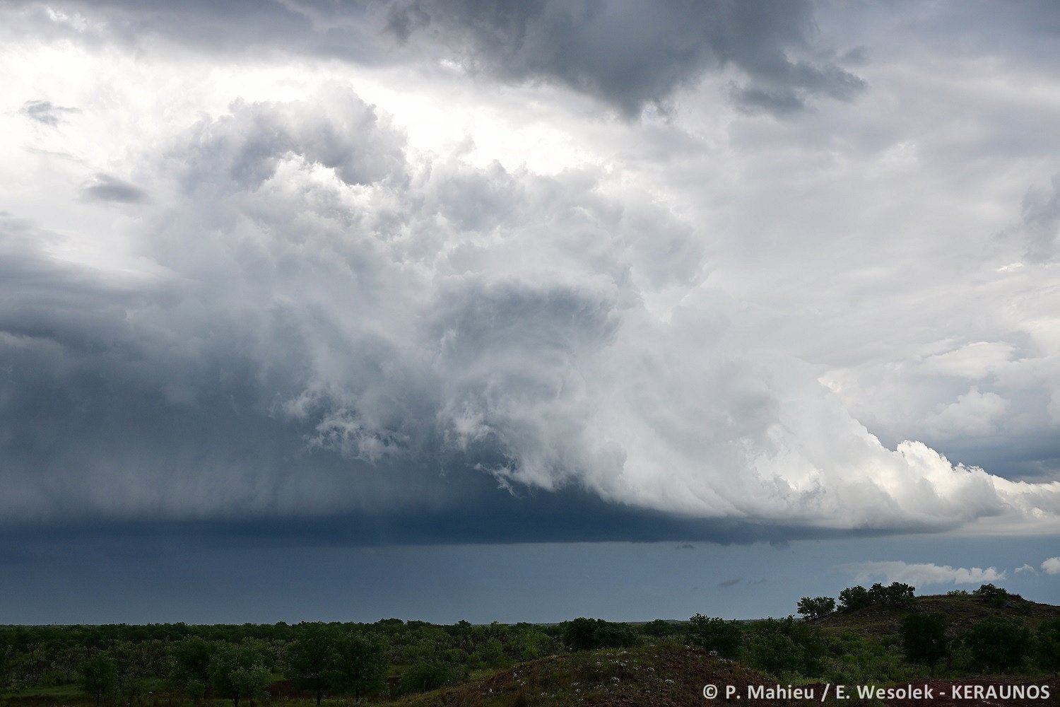 Analyse d’une série d’orages supercellulaires observés début mai 2023 aux Etats-Unis