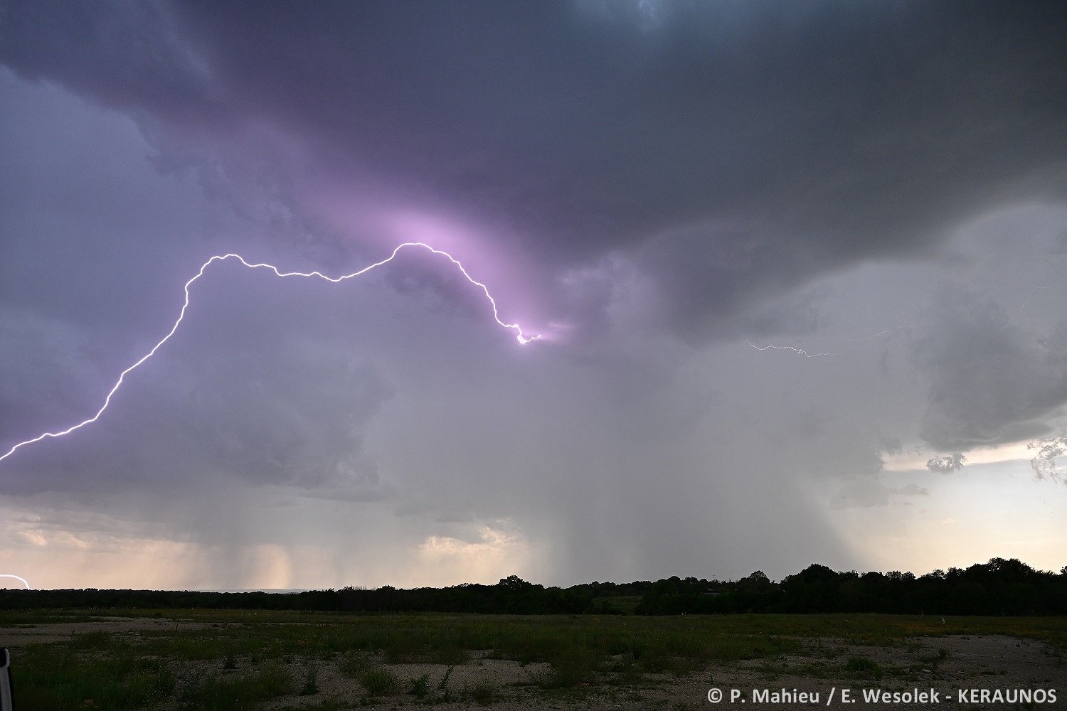 Analyse d’une série d’orages supercellulaires observés début mai 2023 aux Etats-Unis