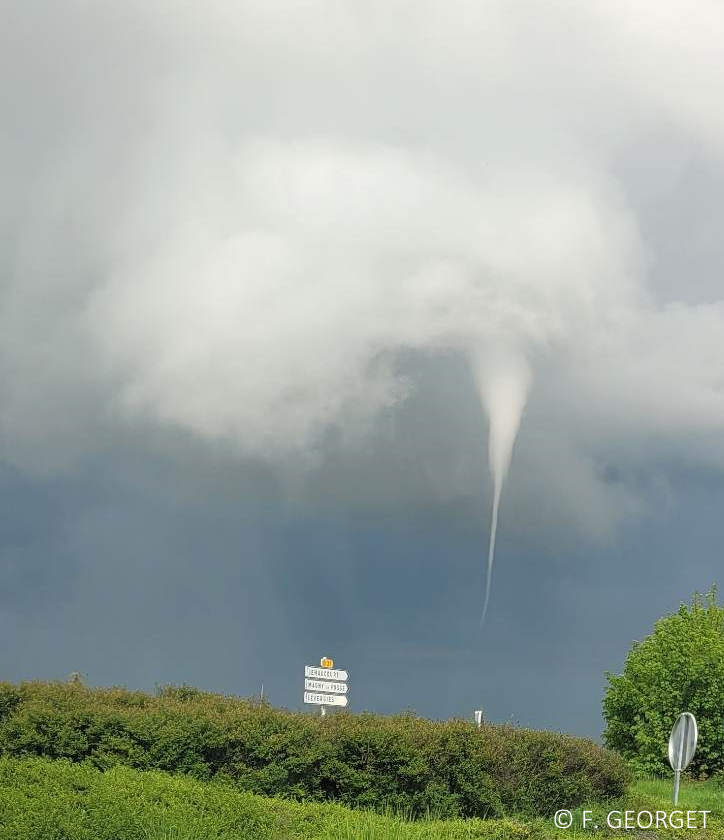 Probables tornades et multiples tubas le 10 mai 2023