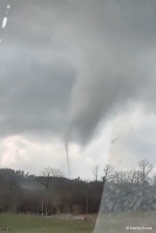 Tornade dans la Creuse le 9 mars