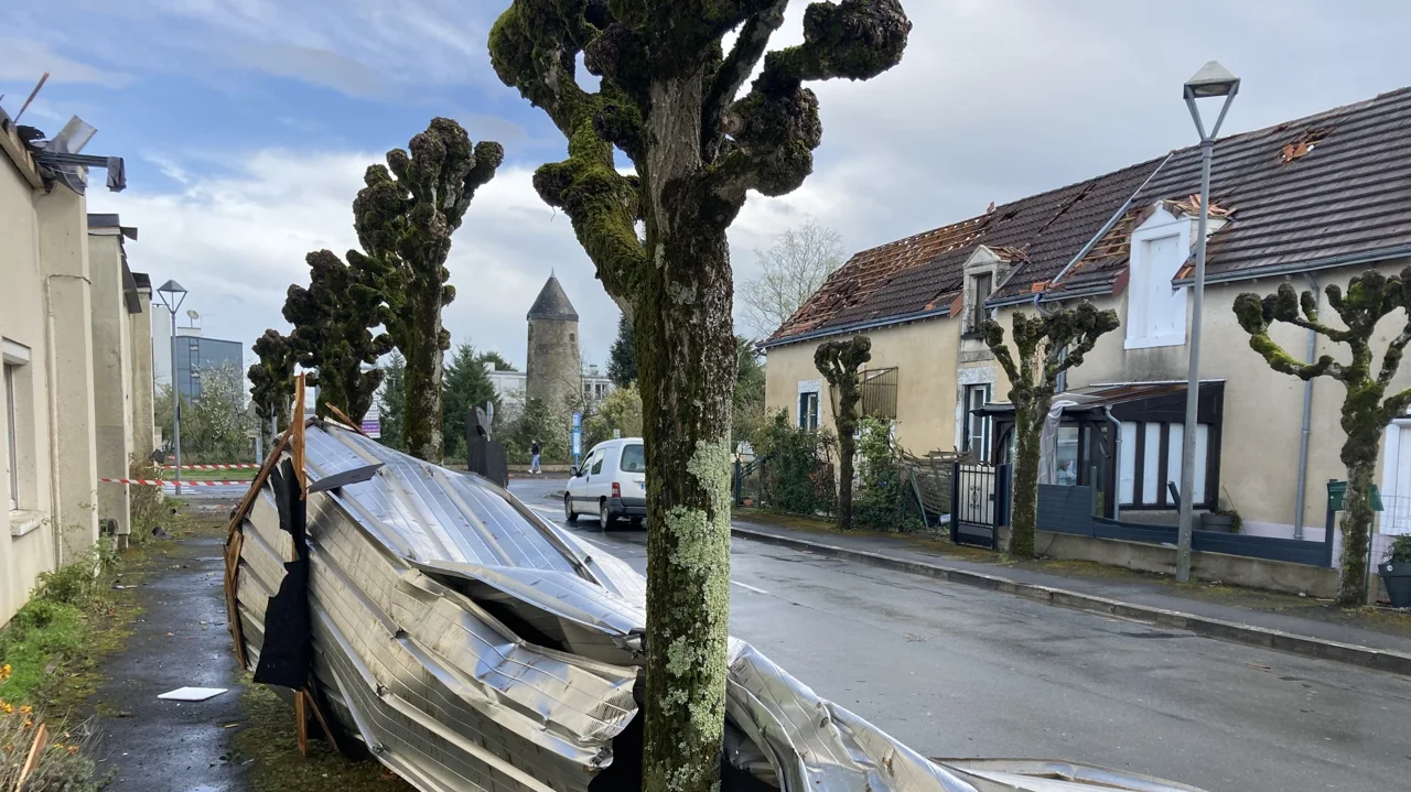 Phénomène venteux destructeur dans l'Indre le 31 mars