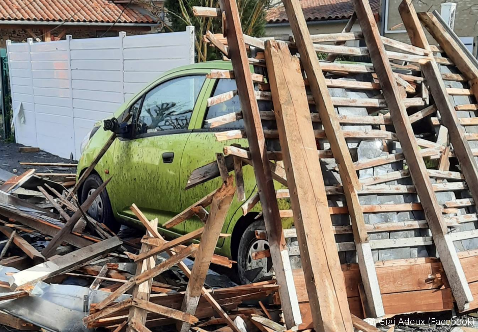 Possible tornade dans la Vienne le vendredi 31 mars