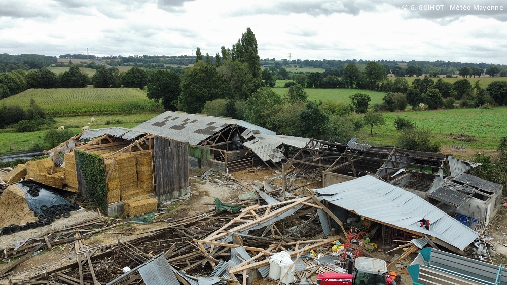Tornades dans la Mayenne, le Gard et l’Hérault : point sur les enquêtes