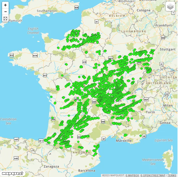 Eté 2023 : des orages assez fréquents, ponctuellement sévères