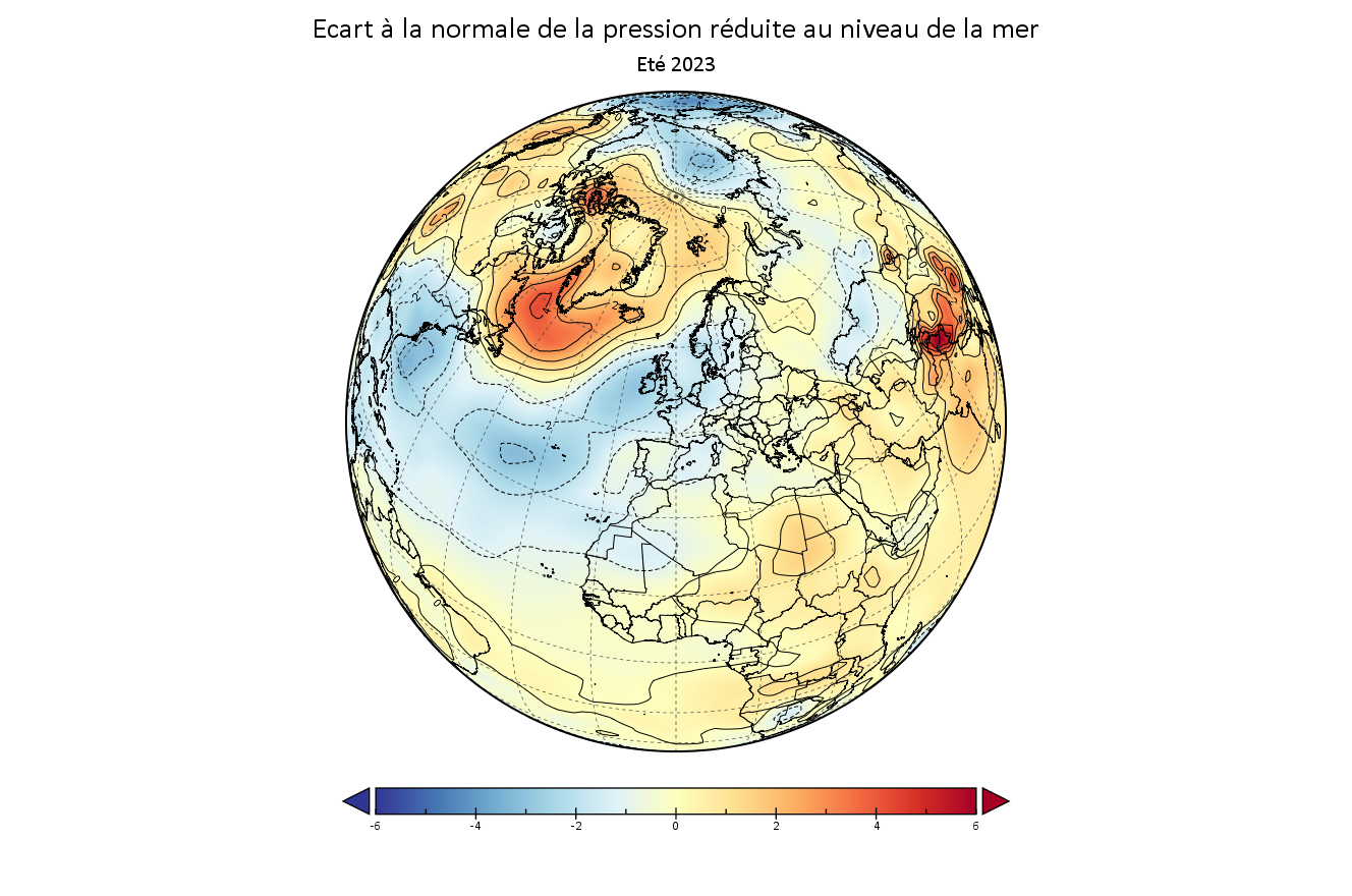 Eté 2023 : des orages assez fréquents, ponctuellement sévères