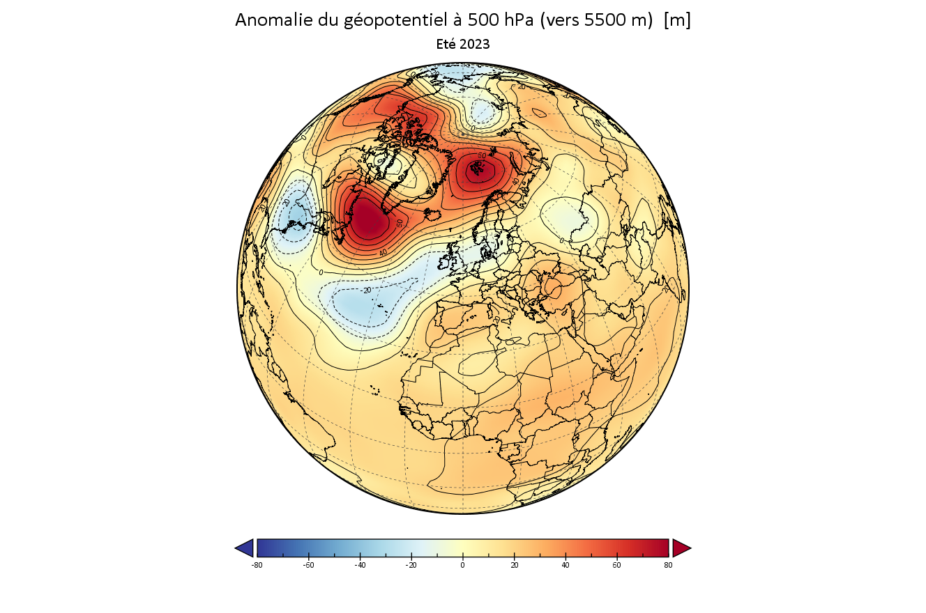 Eté 2023 : des orages assez fréquents, ponctuellement sévères