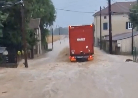 Orages diluviens entre Ardèche, Drôme et Isère le 18 septembre