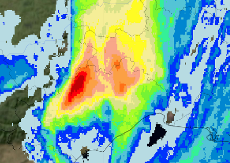 Orages diluviens sur l'Hérault le 16 septembre
