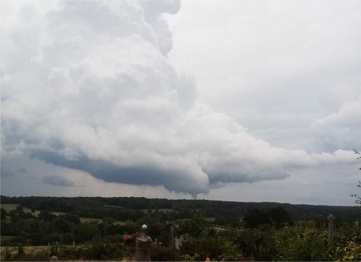 Le 17 septembre devient la journée la plus orageuse de septembre depuis le début de nos relevés