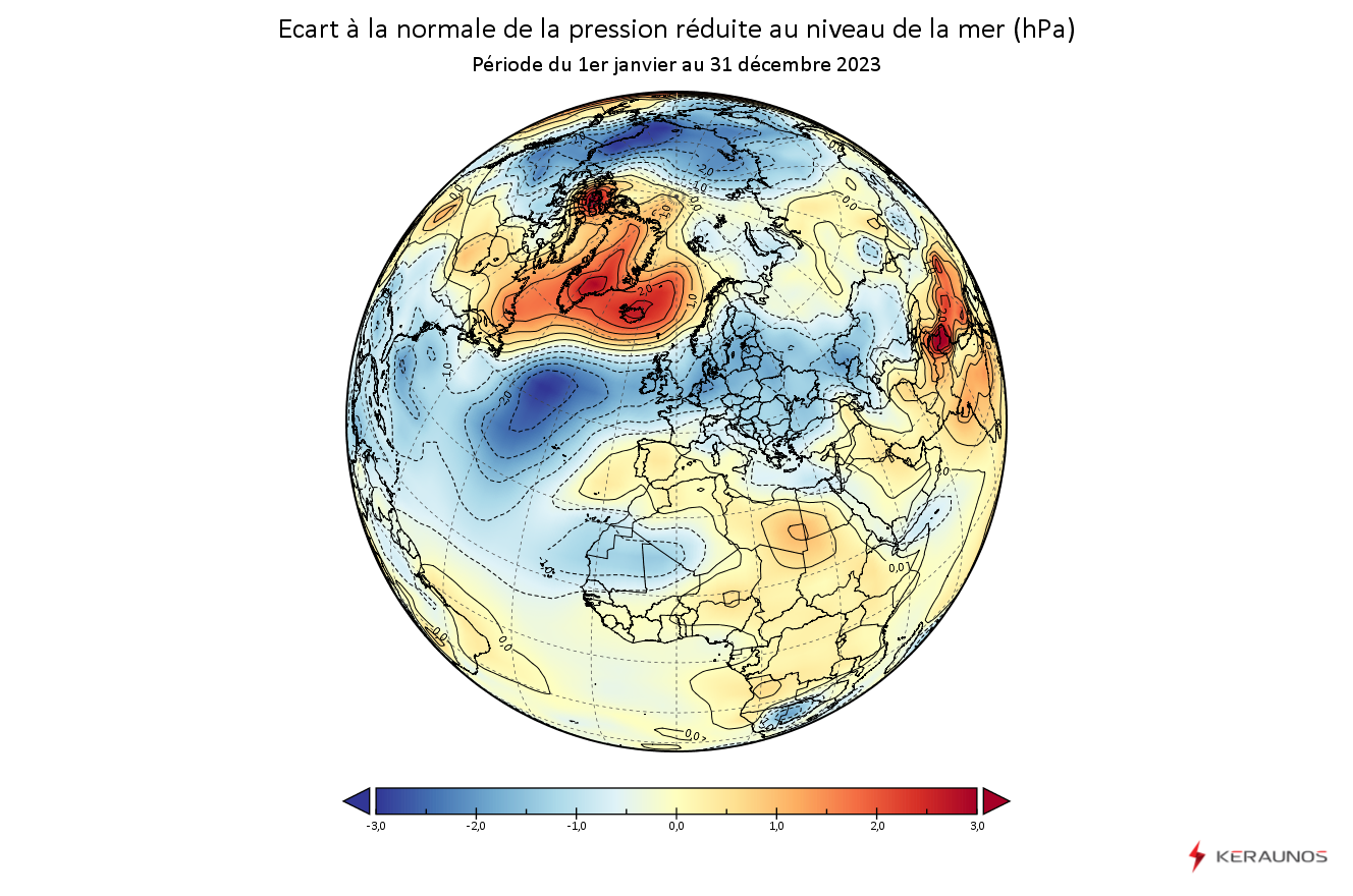  Les orages en France en 2023 : bilan national d'une année modérément orageuse