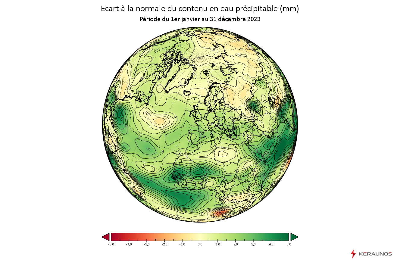  Les orages en France en 2023 : bilan national d'une année modérément orageuse