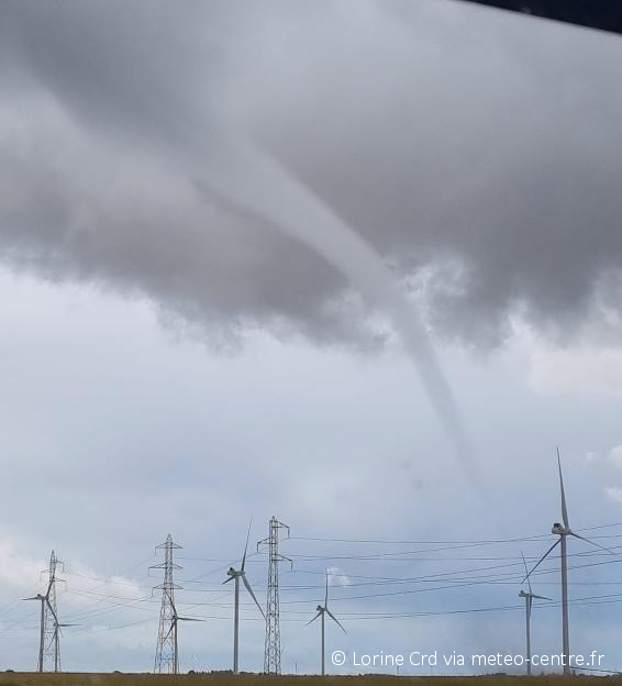 Au moins 4 tornades s'abattent sur la France le 29 août