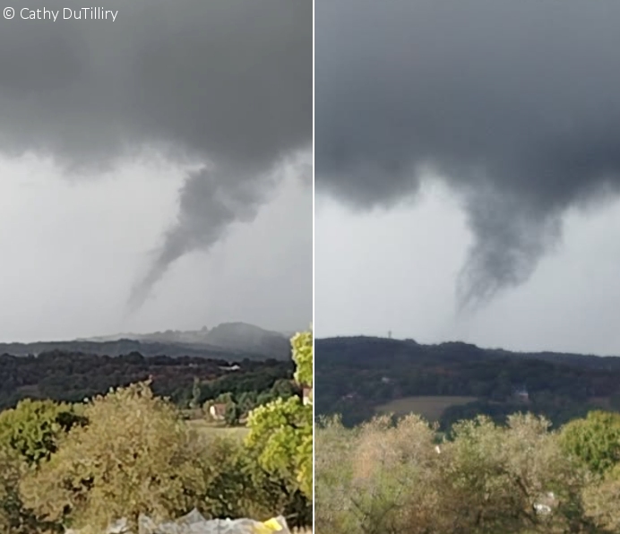 Au moins 4 tornades s'abattent sur la France le 29 août