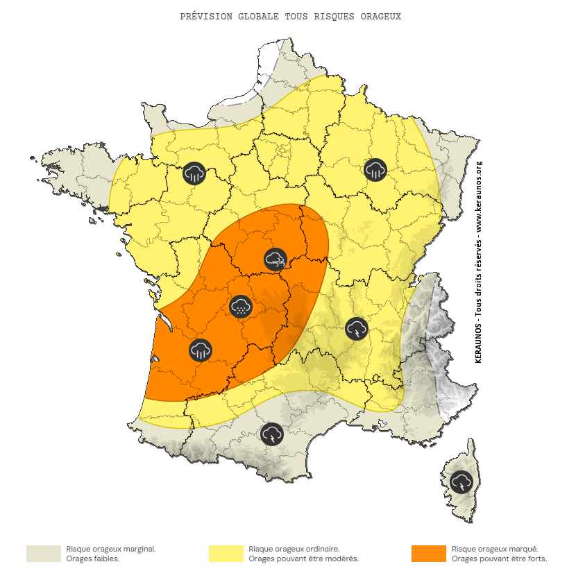 Au moins 4 tornades s'abattent sur la France le 29 août