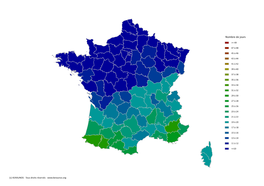 Printemps 2025 : un contraste nord/sud saisissant !