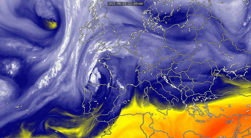Derecho de l'Occitanie à la Lorraine le 25 juin : rafales à 140 km/h et grêlons proches de 10 cm